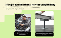 Durable universal auto hoist adapter