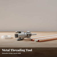 Long-Lasting Internal External Pipe Threader Wear Resistant Water Pipe Thread Repair Tool Blade for DIY Enthusiasts, Plumbing Installation