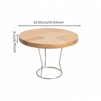 Pizza Serving Stand Space Saving Wooden Pizza Stand Easy to Clean