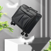 Rolling Makeup Case Travel-Prepared Rolling Cosmetic Case Professional Luggage for Professional Use