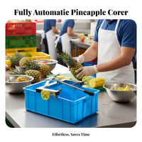 Manual Pineapple Peeling Machine Easy to Clean Manual Pineapple Skin Remover Machine Food Processing Equipment Rust-Resistant
