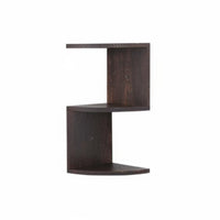 Tiered Fan-Shaped Shelf Multi-Tier Design Wall-Mounted Rack Easy to Install