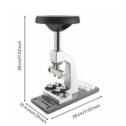 Precision Watch Case Opener Adjustable Watch Case Opener Heavy Duty for Jewelers, Workshop