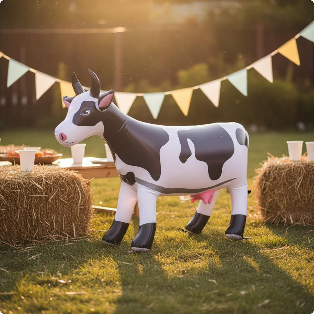 PVC Cow Inflatable Reusable Inflatable Cow Indoor and Outdoor Use