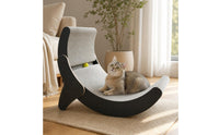 Cat Scratcher Lounger Curved Cardboard Cat Scratcher Reversible Pet Supply for Home