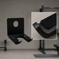 Barbell Storage Hook Space-Saving Squat Rack Hook Wall-Mounted Rack for Weightlifters