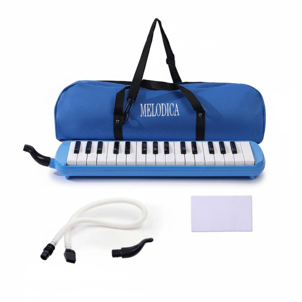 Includes Carrying Bag Melodica Drain Valve Pianica Hand Strap Key Flute for Students, Children, Beginners, Classroom