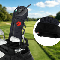 Cartoon Driver Headcover Structured Ladybug Headcover Cute Golf Club Head Cover for Golfers