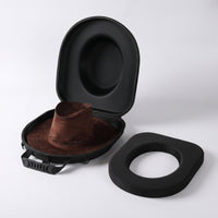 Hat Storage Backpack Rigid Cowboy Hat Carrier Long-Lasting for Travelers