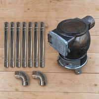 Cast Iron Wood/Coal Burning Stove for Indoor Heating and Farming
