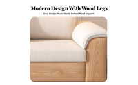 Foldable Design Pull-extendable Sofa Bed with Storage Multi-Functional transformable Couch two-in-hiddenUse Living Room Furniture Space-Saving for Small Apartment Dwellers, Students, Homeowners, Movie evenings, Home Office