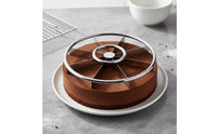 8 Slice Cake Divider Easy to Use Baking Tool Multi-Purpose for Kitchen