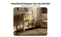 Upholstered Storage Settee Space-Saving Design Two-Seater Settee stylish design Easy Assembly for Living Room, Reception Area