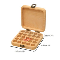 Wooden Box Hinged Lid Storage Box Solid Wood
