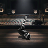 High-Fidelity Sound XLR Female to 6.35mm Male Adapter Silver-Plated Pins Wireless Audio Input Device System Plug Anti-Oxidation