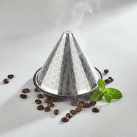 60-Degree Cone Design Coffee Dripper Set Ultra-Fine Filtration Kitchenware Easy