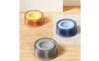 Non-Spill Pet Water Bowl Transparent Floating Disk Bowl Splash Proof