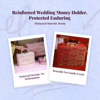 Large locking wedding money box for events
