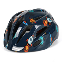 Cartoon Kids Bike Helmet for Scooter, Skateboard, Roller Skating