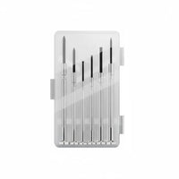 Watch Screwdriver Set Hardened Steel Watch Repair Tool Set Mini Screwdriver Kit Rotating Head Color Coded for Jewelers