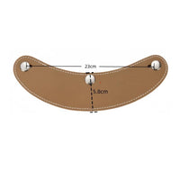 3 Snap Helmet Visor Contrast Stitching Uncovered Face Helmet Visor Thick