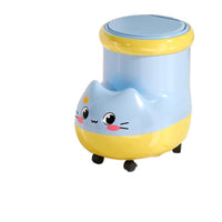 Cat Boot Shaped Storage Bin with Wheels