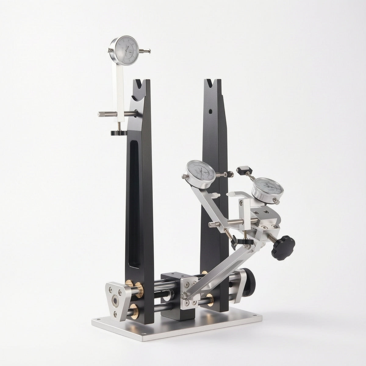 Wheel Truing Stand with Dial Indicators Truing Stand with Dial Indicators Adjustable for Mechanics