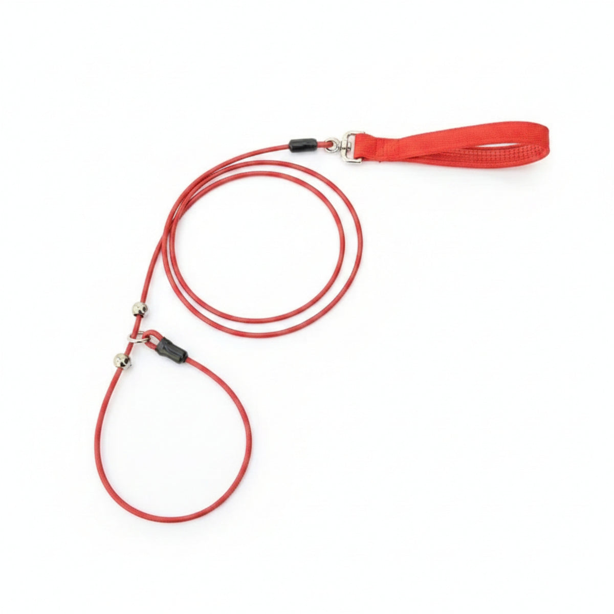 Lead Rope Red Dog Training Leash P-Shaped