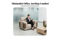 Metal Frame Accent Chair Modern Appearance and Foundation Quilted Panel Armchair Firm Density Sponge Scoil Underpinning
