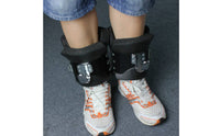 2 Pieces Back Pain Relief Inversion Boots Thick Foam Padding Inversion Boots Spinal Relief Fitness Equipment Secure Locking Mechanism for Home Gym