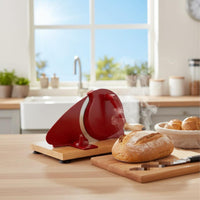 Manual Bread Solid Wood Base Kitchen Utensil Easy to Clean