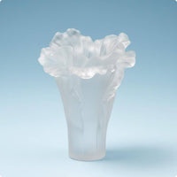 Art Glass Vase Translucent Home Decor Handmade