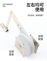 上翻门缓冲阻尼榻榻米支撑杆电视矮柜下翻门液压杆下开门缓冲拉杆