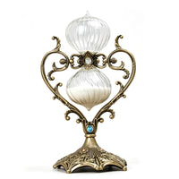 Hourglass with Heart Frame Tabletop Hour Glass Decorative for Reading Corner