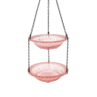 Bird Feeder with Bath Secure Bird Bath with Feeder Tray for Backyard, Balcony