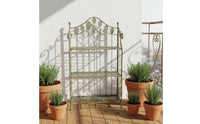 Wrought Iron Flower Stand Vintage Three-Tier Flower Stand Sturdy Home Decor