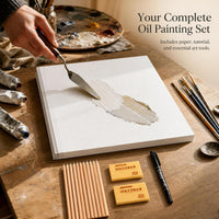 Textured Cardstock for Acrylic, Gouache, and Oil Pastel Painting, Thick Art Paper for Students