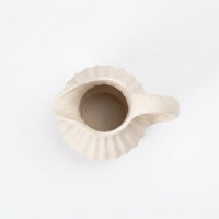 Ceramic Vase Teapot, White Porcelain, Modern Minimalist
