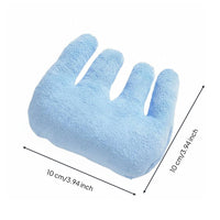 Finger Grip Pad Soft Terry Cloth 4 Finger Grip Exerciser Absorbent for Seniors