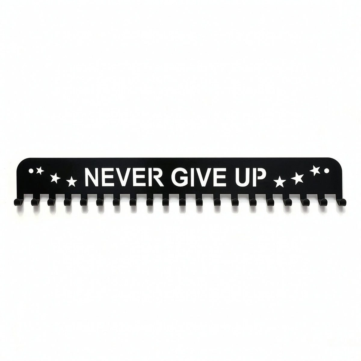 Medal Display Rack Matte Black Medal Display Hanger Slim for Bedroom