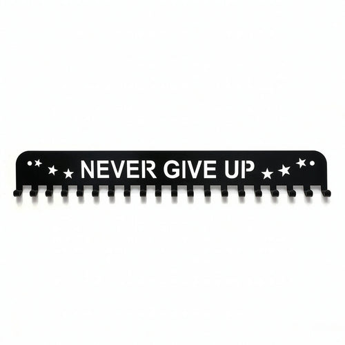 Medal Display Rack Matte Black Medal Display Hanger Slim for Bedroom