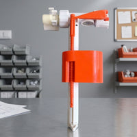Wall-Mounted Toilet Cistern Fill Valve White Plastic Concealed Cistern Valve