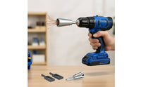 4 Pieces Carbon Steel Wire Twisting Tool with Hex Shank Standard Fit Electric Drill Wire Twisting Attachment Labor Saving Hard-Wearing for Electricians, DIYers, Electrical Work, Fence Building