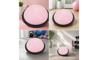 Half-Dome Balance Ball Inflated Balance Dome with Base Half Exercise Ball for Pilates