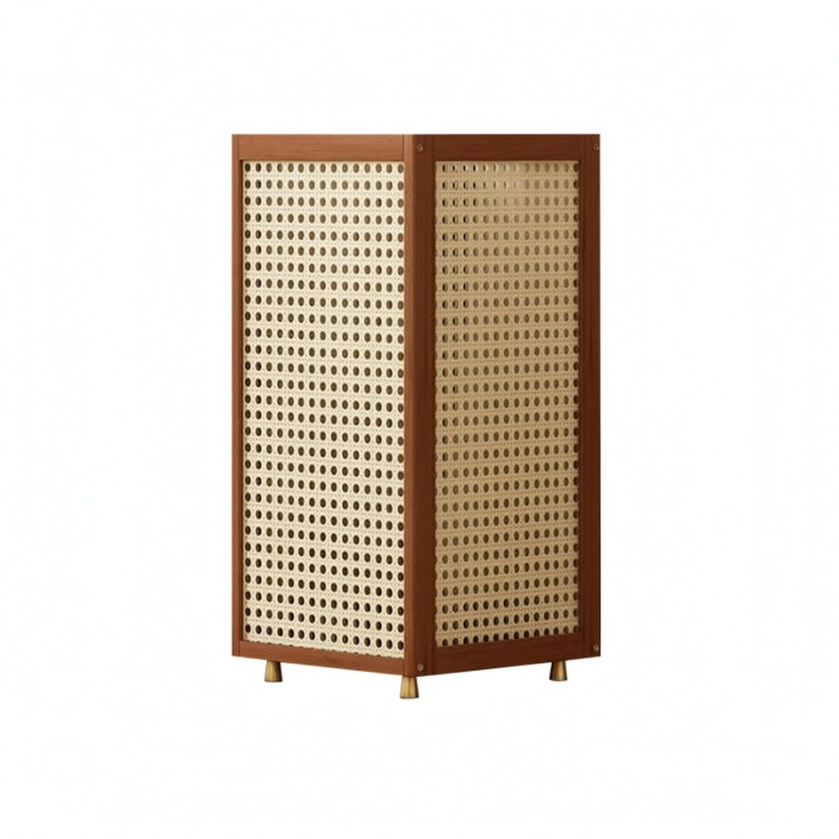 Rattan Umbrella Stand Compact Home Storage Entryway