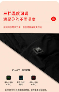 NuJune 速热潜水斗篷冲浪加厚保暖毛巾衣冬泳御寒外套石墨烯发热