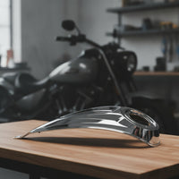 Lightweight Fuel Tank Trim Panel Sleek Motorcycle Tank Console Trim Long-Lasting Low-Height for Garage Builds