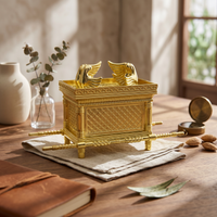 Ark of the Covenant Ornament Embossed Home Decor Religious Decorative