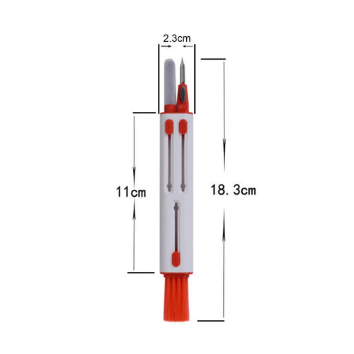 Earbud Cleaning Pen Flocking Sponge Headphone Cleaning Kit Wide Compatibility Keyboard Cleaner Brush for Travel