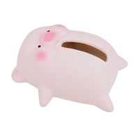 Lying Piggy Ceramic Tissue Box Cover for Living Room